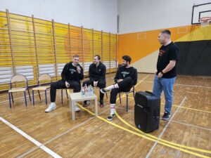 Spotkanie z koszykarzami