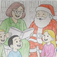 Pasowanie na czytelnika                           z Mikołajem