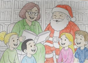 Pasowanie na czytelnika                           z Mikołajem